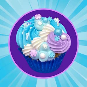 Sprinkles | Frozen in Sugar Sprinkle Mix | Blue Sprinkles | Confetti Sprinkles | Metallic Sprinkles | Snowflake Sprinkles | Cake Sprinkles (Pink purple blue)