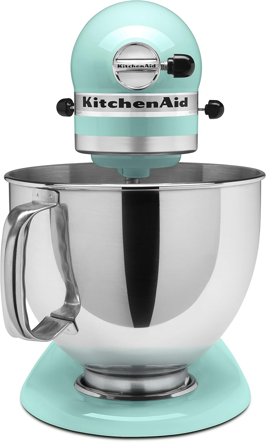 KitchenAid Artisan Series 5 Quart Tilt Head Stand Mixer with Pouring Shield KSM150PS, Ice Blue